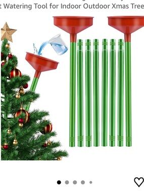 New Christmas Tree Watering Funnel with Green Extension Rods